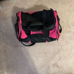 Reebok Women's Travel Bag in Pink and Black